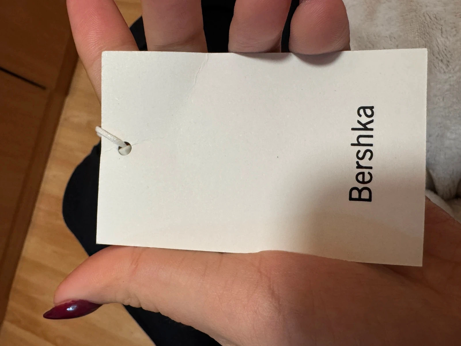 zwart Bershka feestjurk - strass franjes detail - maat m - NIEUW – photo 3